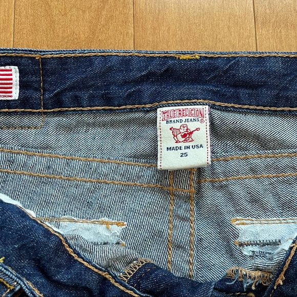 True Religion Billy Straight Leg Jeans in 25 - Picture 6 of 12
